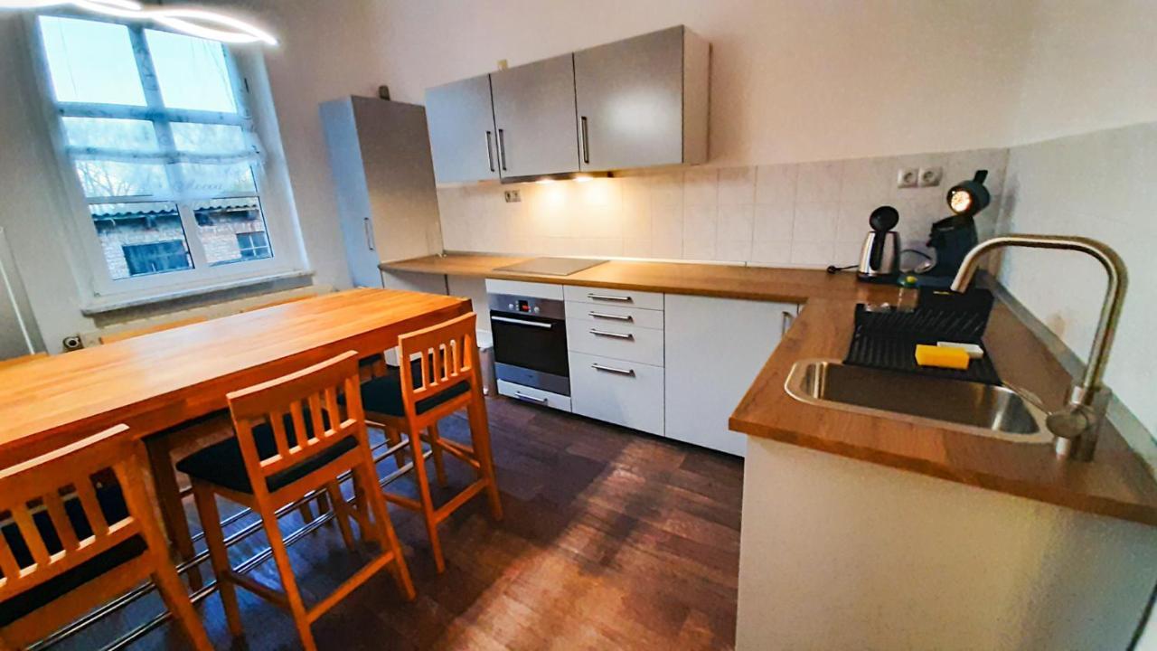 Ferienwohnung Pasewalk, 110 Qm Mit Geschirrspueler Papendorf  外观 照片